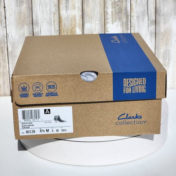 NEW - Clarks Women's Collection Kepley Erin Booties - Size 8.5 M - Color Black - Picture 5 of 5